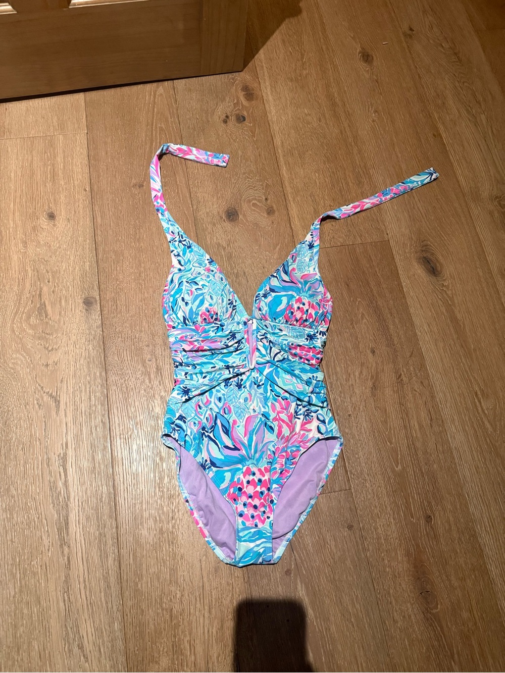 One-Piece Lilly Pulitzer halter Swimsuit
